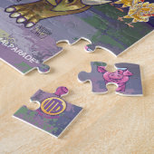 動物のパレード恐竜|過去記事 ジグソーパズル (側面)