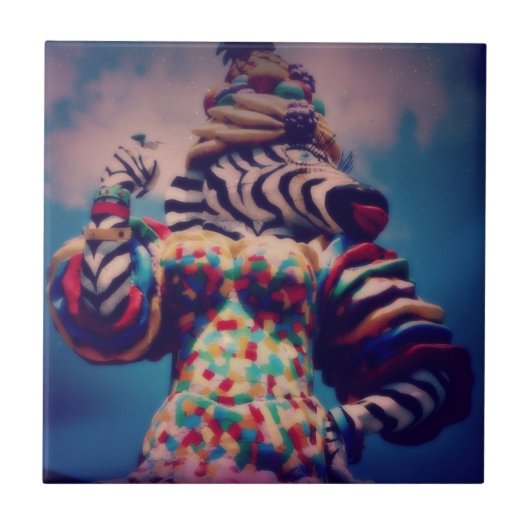 動物のパーティー タイル (正面)