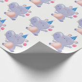 動物のパーティー ラッピングペーパー (角)