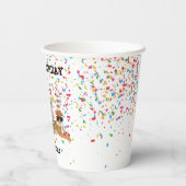 動物のパーティー – 動物の誕生日パーティーBanne 紙コップ (裏面)