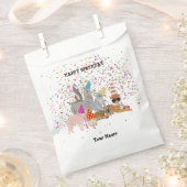 動物のパーティー – 誕生日パーティーで動物 フェイバーバッグ (クリップ留めされた状態)