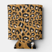 動物のヒョウ：水の色パターン。 缶クーラー (裏面)