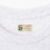 動物のヒーロー防水の子供は服を名前 ラベル (貼付)