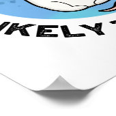 動物のフンに成功する可能性がおもしろい高い投票マウス ポスター (角)