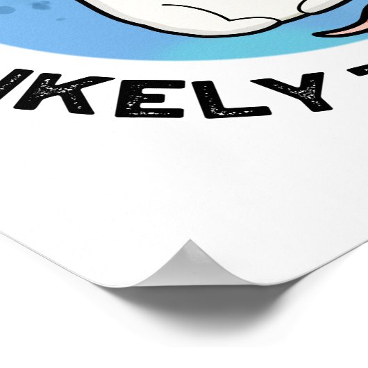 動物のフンに成功する可能性がおもしろい高い投票マウス ポスター (角)