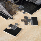 動物のベビーのコラージュのパズル ジグソーパズル (側面)