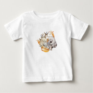 動物のメナジェリー ベビーTシャツ