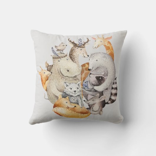 動物の不気味な クッション (裏面)