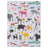 動物の不気味な クリップボード (裏面)