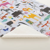 動物の不気味な シェルパブランケット (3/4)