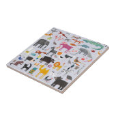 動物の不気味な タイル (側面)