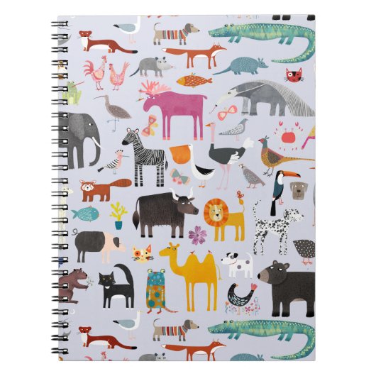 動物の不気味な ノートブック (正面)