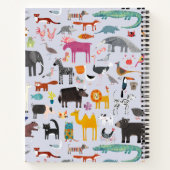 動物の不気味な ノートブック (裏面)