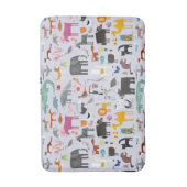 動物の不気味な バスマット (正面縦)