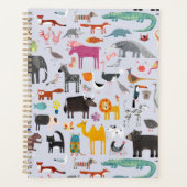 動物の不気味な プランナー手帳 (正面)