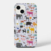 動物の不気味な iPhoneケース (裏面)