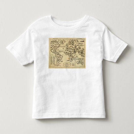 動物の世界 トドラーTシャツ (正面)