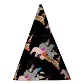 動物の交流 – かわいい動物たちと一緒にパーティー パーティーハット (右)