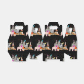 動物の交流 – かわいい動物たちと一緒にパーティー フェイバーボックス (折り畳みなし)