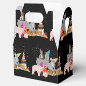 動物の交流 – かわいい動物たちと一緒にパーティー フェイバーボックス (オープン)