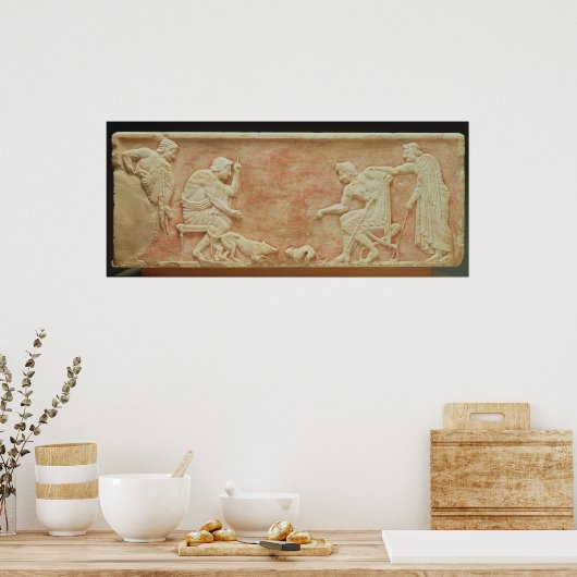 動物の入浴 ポスター (キッチン)