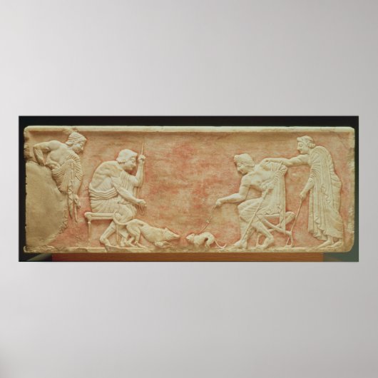 動物の入浴 ポスター (正面)