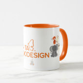 動物の冒険のマグ マグカップ (正面右)