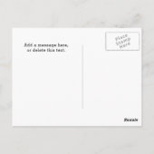 動物の冒険 |幼稚園へようこそ ポストカード (裏面)