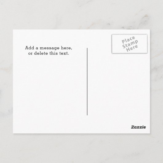 動物の冒険 |幼稚園へようこそ ポストカード (裏面)