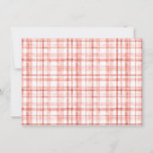 動物の写真を使った誕生日パーティーの招待状 招待状 (裏面)