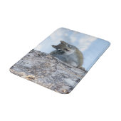 動物の写真、奇妙なリス バスマット (アングル)