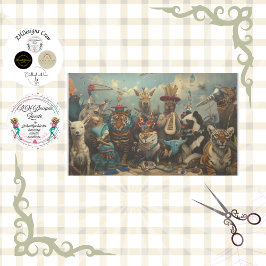 動物の切り離し音楽 薄葉紙