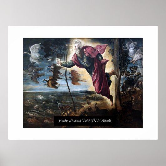 動物の創作 ポスター (正面)