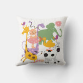 動物の動物Pilllow クッション (裏面)