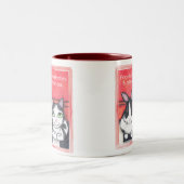 動物の友人のコーヒー・マグ ツートーンマグカップ (中央)