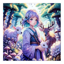 動物の友人のポスター