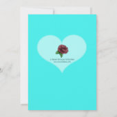 動物の友人の誕生日パーティーの招待 招待状 (裏面)