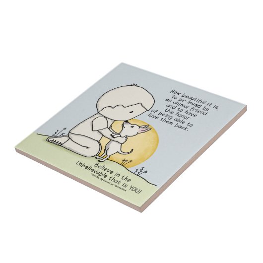 動物の友人 タイル (側面)