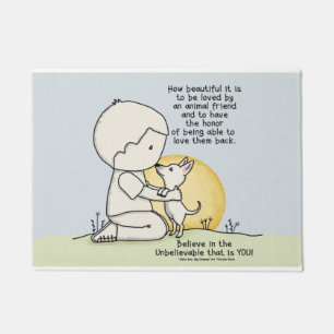 動物の友人 ドアマット