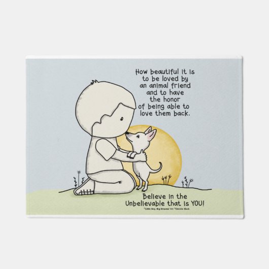 動物の友人 ドアマット (正面)