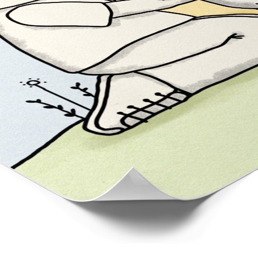 動物の友人 ポスター (角)