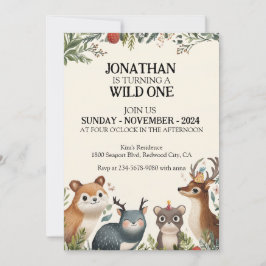 動物の友人 招待状