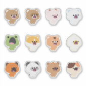 動物の口の開口部 シール (正面)