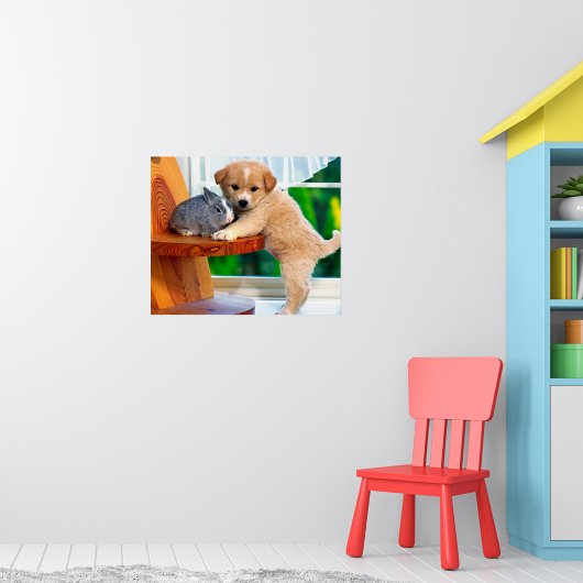 動物の可愛さ ポスター