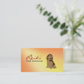 動物の名刺のための霊気 名刺 (スタンド正面)