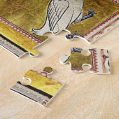 動物の名前を付けるアダム,中世の獣医,死んだ者,ライオン ジグソーパズル (側面)