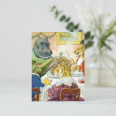 動物の国でのクリスマスバンケット シーズンポストカード (スタンド正面)