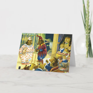 動物の国のクリスマスの祭典 シーズンカード