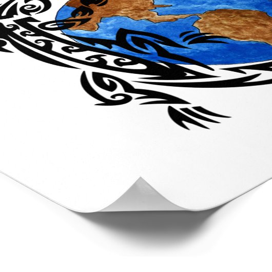 動物の地球 ポスター (角)