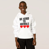 動物の子どもTシャツに優しい (正面フル)